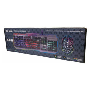 Keyboard Gaming RGB K89 104 Keys