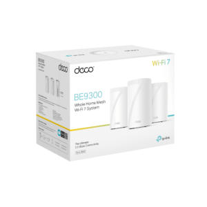 Deco BE65(3-pack) Home Mesh Wi-Fi 7 System(Tri-Band)