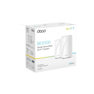 Deco BE65(2-pack) Home Mesh Wi-Fi 7 System(Tri-Band)